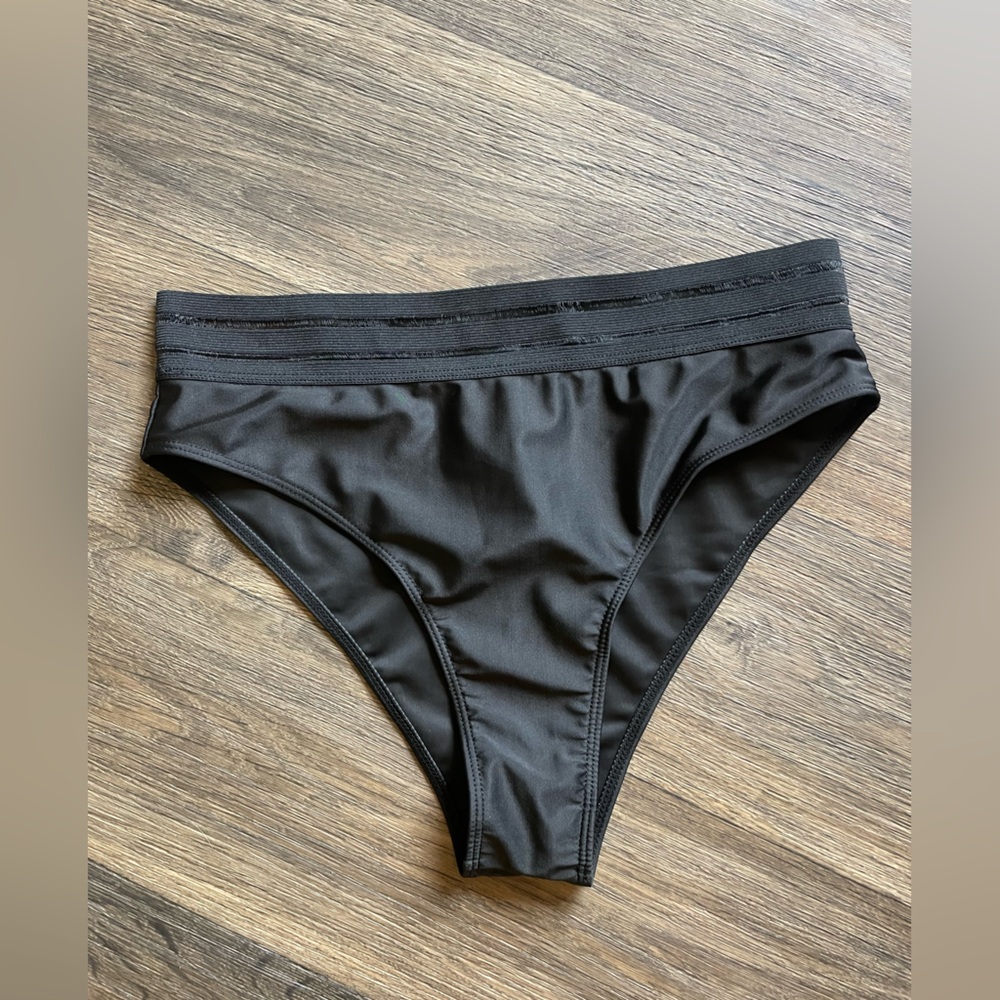 SHEIN- Black Bikini Bottoms- Size XL